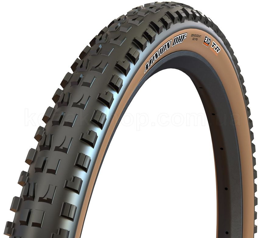 Покришка Maxxis MINION DHF 29X2.50WT TPI-60 EXO/DUAL/TR/Tanwall